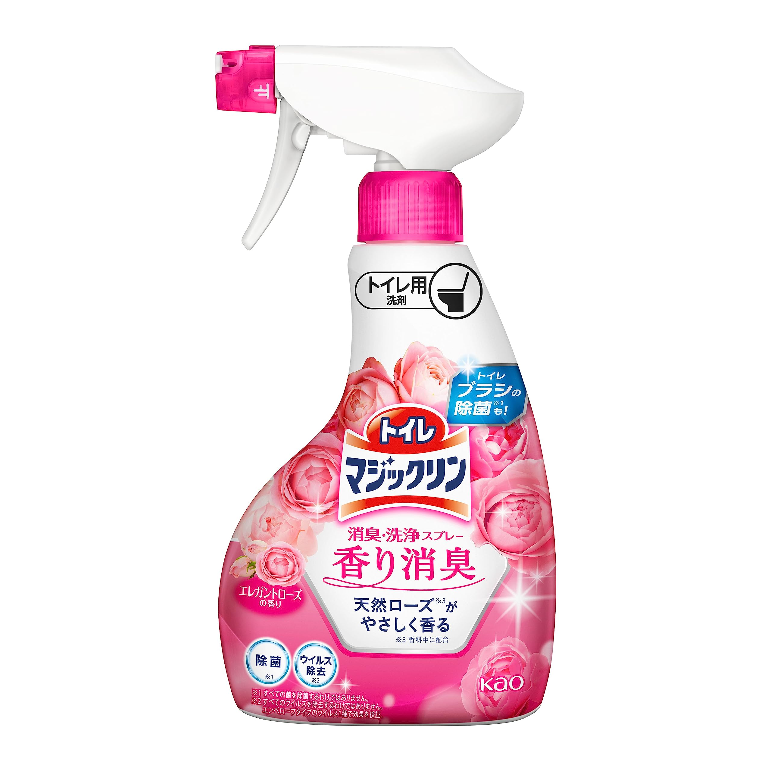 マジックリン トイレ消臭・洗浄スプレー 香り消臭 エレガントローズの香り 本体 350ｍｌ商品画像