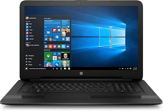 Amazon Com Hp 17 3 Laptop Intel Core I7 8gb Memory 1tb Hard Drive Black Computers Accessories