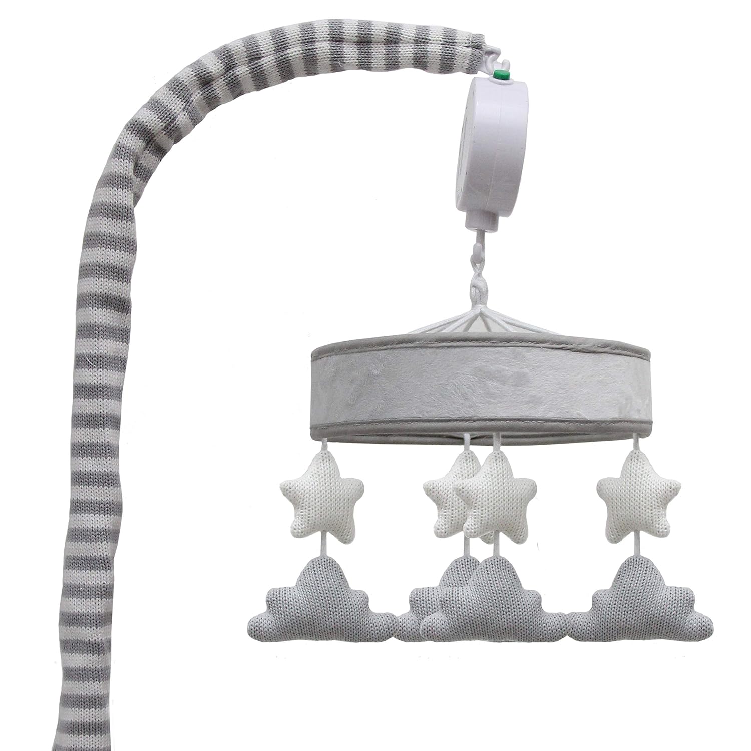 white company baby mobile