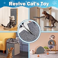 ENONCI Cat Carpet Protector 47.2"x15.8", Wall