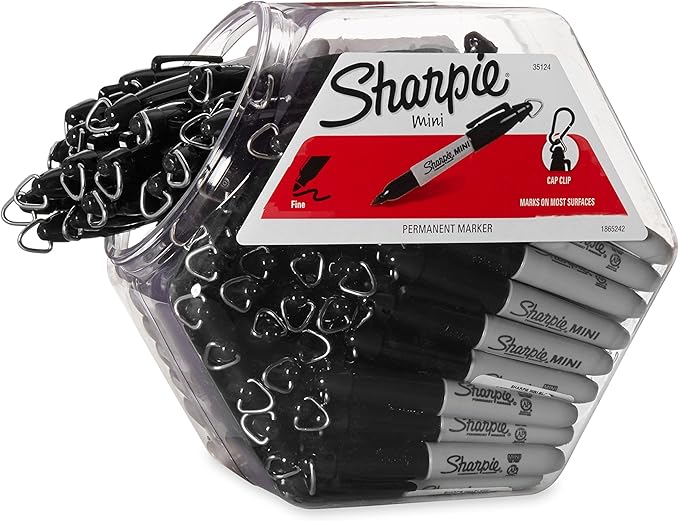 Amazon Sharpie Mini Permanentマーカー 72Count 油性 文房具・オフィス用品