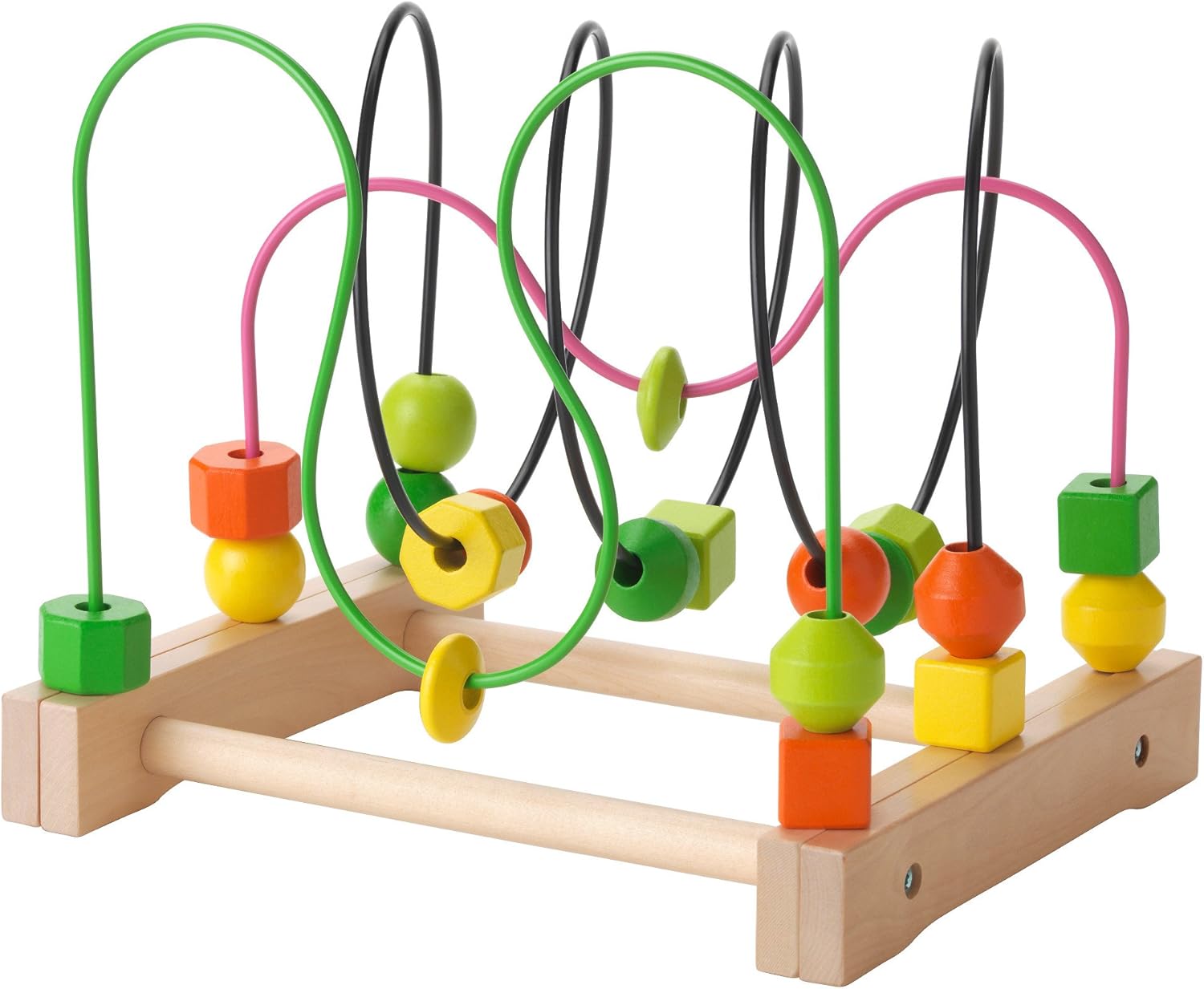 ikea wooden bead maze
