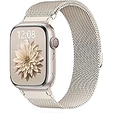 WANLISS Original Metal Milanese Loop Compatible with Apple Watch Band 38mm 40mm 41mm 42mm 44mm 45mm 49mm for Women Men, Magnetic Stainless Steel for iWatch Se Ultra Series 11 10 9 8 7 6 5 4 3 2 1