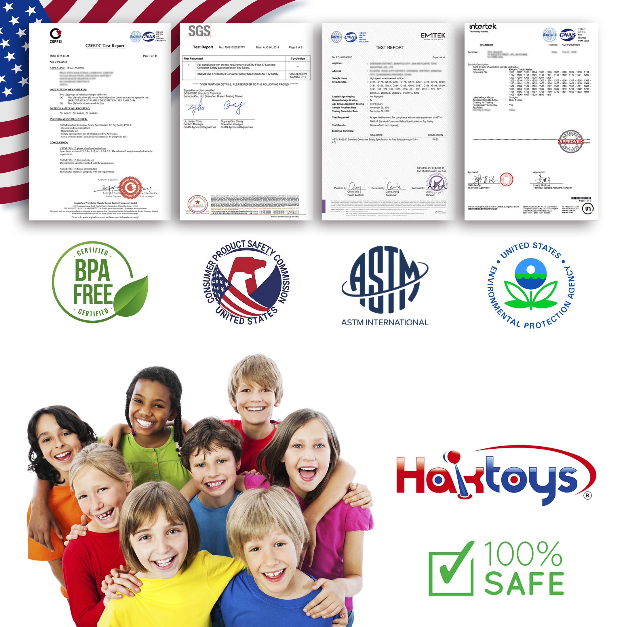 Haktoys Pool Toys Torpedo Diving Set – 8-Pack Dive Torpedos for Kids & Adults | Fast-Sinking Pool Torpedos for Swim Training, Underwater Games & Water Play | Gliding Diving Torpedo Rockets