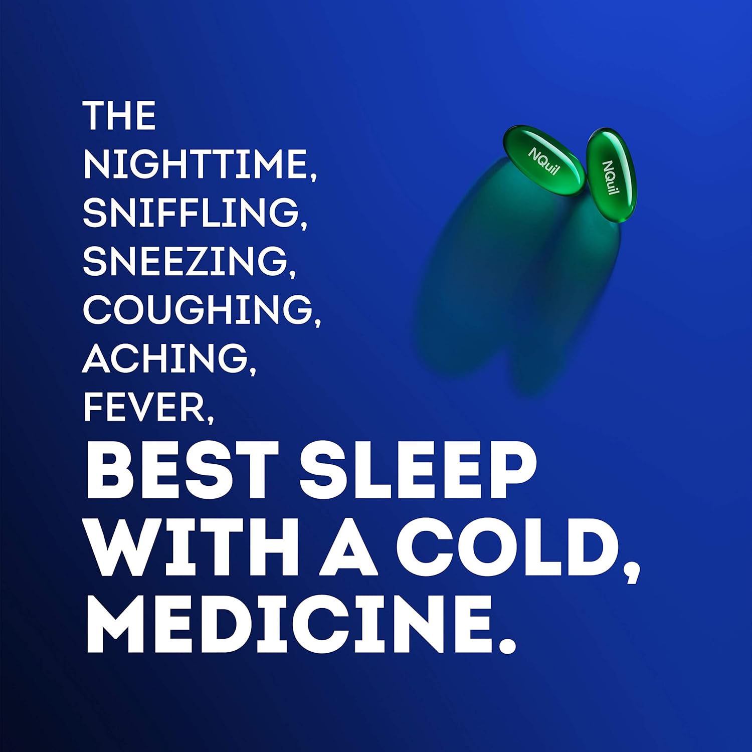 Vicks DayQuil and NyQuil SEVERE Cough, Cold and Flu Relief, 48 LiquiCaps (32 DayQuil and 16 NyQuil) - Sore Throat, Fever, and Congestion Relief, Day or Night (Packaging May Vary): Health & Personal Care