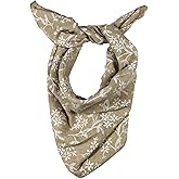 Shanlin Unisex Cotton Square Bandanas Scarves 24x24