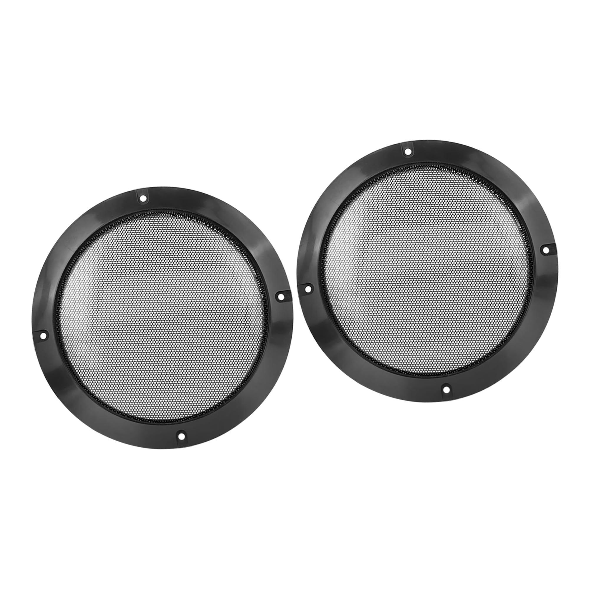 A ABSOPRO Speaker Cover Mesh Grill Horn Guard 6.5 Inch Plastic (Set of 2)