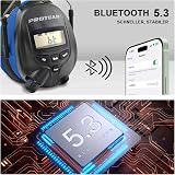 PROTEAR Rechargeable Ear Defenders with Bluetooth FM/AM Radio SNR 30dB view 3