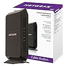 NETGEAR CM600 (24x8) DOCSIS 3.0 Cable Modem. Max download speeds of 960Mbps. For XFINITY by Comcast, Time Warner Cable, Cox, Charter & more (CM600-1AZNAS)