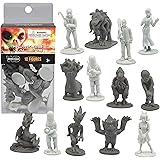 scs direct monster action figure bucket