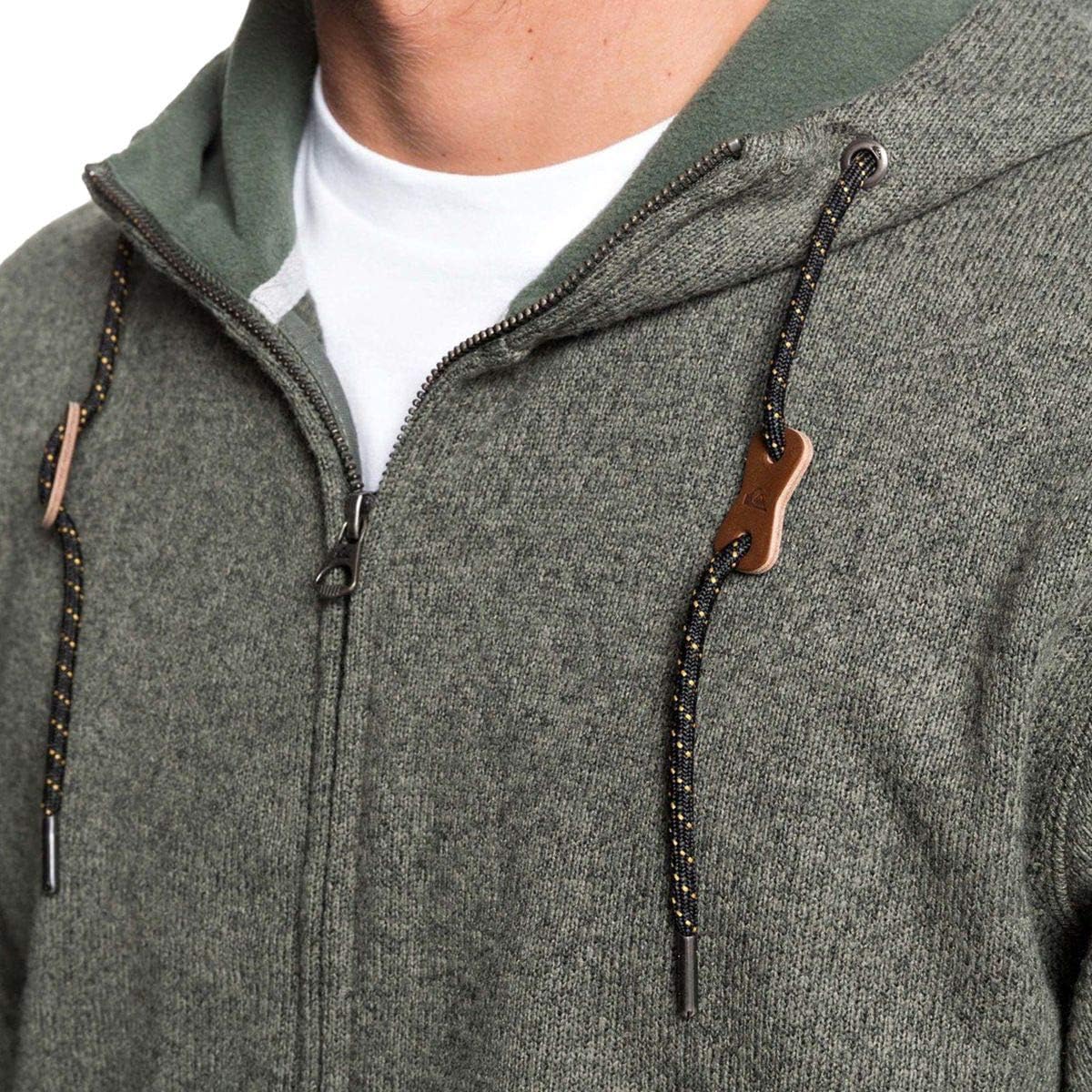 Quiksilver Mens Keller Zip Up Hoodie 