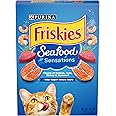 Friskies Cat Food, Seafood Sensations, 16.2 oz