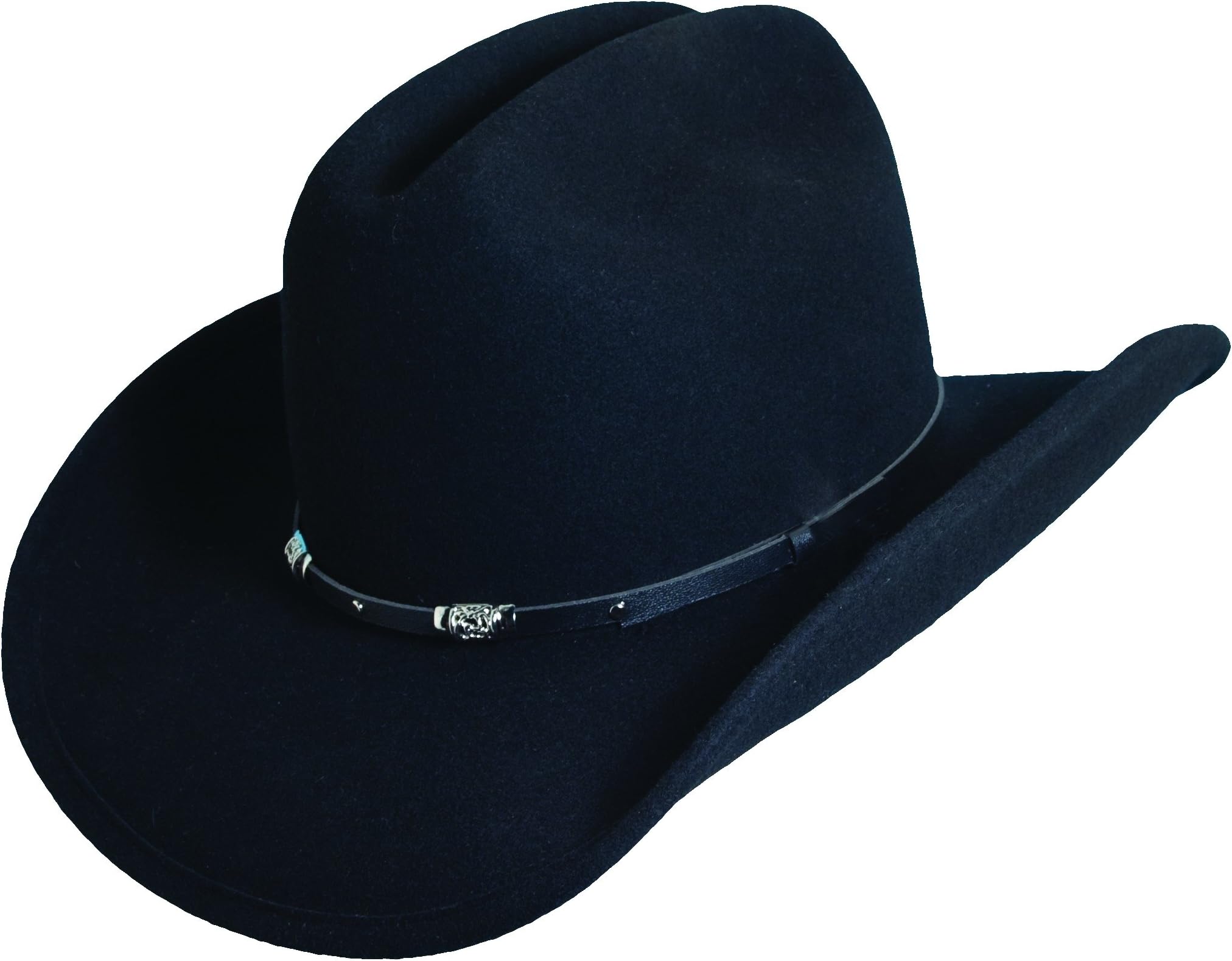 Blue Chair Bay Wool Felt Black CATTLEMAN Hat-Black-S/M