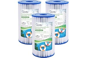 PUROFLO Type B Pool Filter 29005E/59905E for Intex Easy Set Pool, Pool Filter B for above Ground Pools Compatible with Intex Type B Pool Filter and POOLPURE Type B Filter Cartridge for Pools, 3 Pack