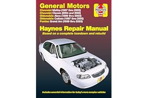 General Motors Malibu, Classic, Alero, Cutlass, Grand Am 1997 thru 2003 Haynes Repair Manual: Chevrolet Malibu (1997 thru 200