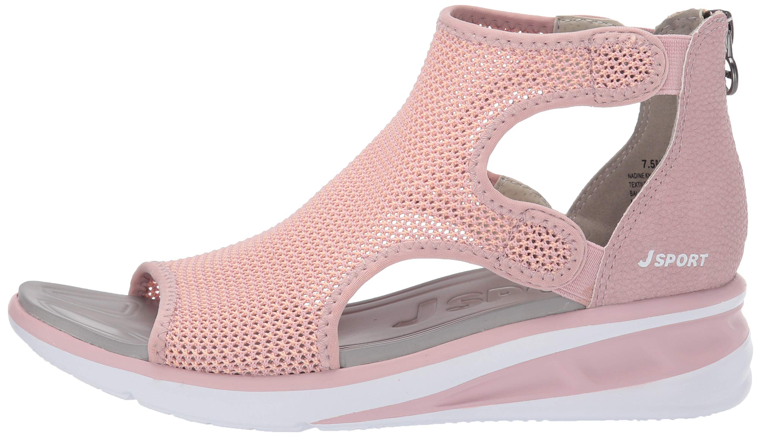 Women's JSport, Nadine Knit Wedge Sandal | Peltz Shoes