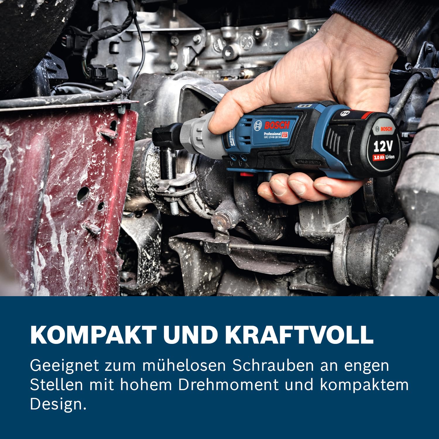 Bosch Professional 12V System Akku-Bohrschrauber GRC 12V-60 3/8 SN 3