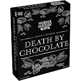 Murder Mystery Party Death by Chocolate Game, 6-8 Players, Ages 18+ | Death by Chocolate Murder Mystery Party Game for Adults, Interactive Dinner Party Game, 6-8 Players, Ages 18+