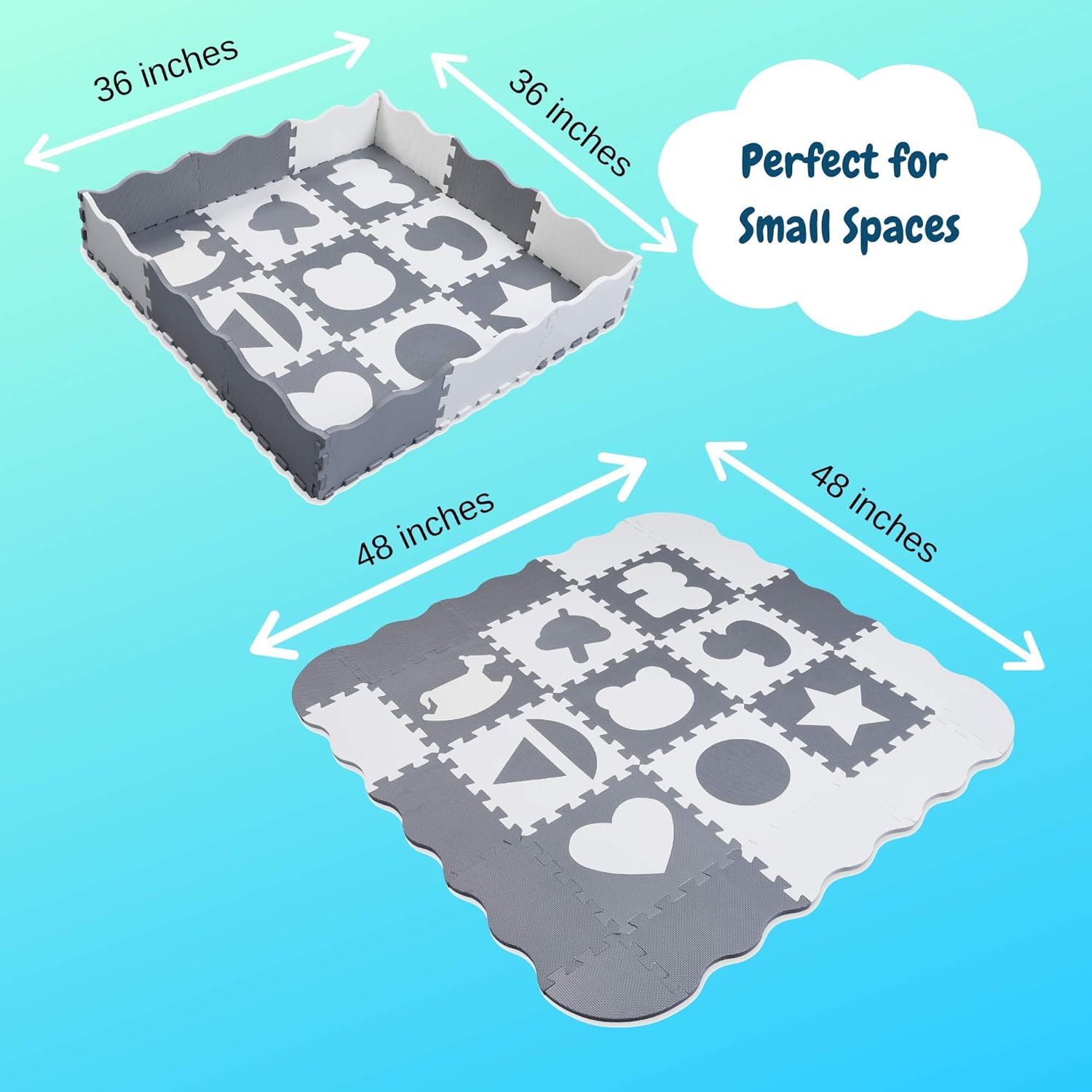 wee giggles foam play mat