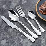 BEWOS 24-Piece Stainless Steel Cutlery Set Service for 6 Mirror Finish view 6