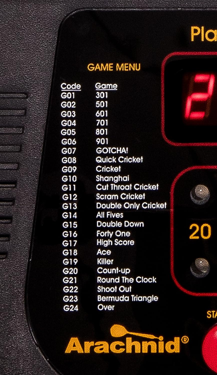 Arachnid Cricket Pro Tournament-quality Electronic Dartboard with Micro-thin Segment Dividers for Dramatically Reduced Bounce-outs and NylonTough Segments for Improved Durability and Playability : Dartboards : Sports & Outdoors
