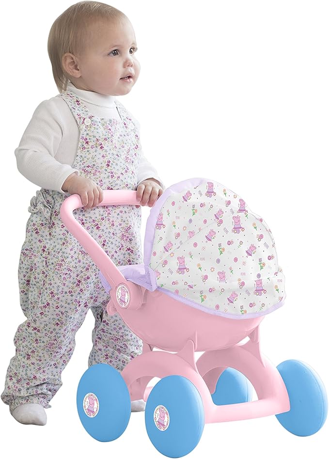 my first peppa pig pram