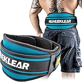 Weight Lifting Belt, Lifting Belts for Women Men,MANUEKLEAR Weightlifting Belt Quick Locking Back Support for Bodybuilding, Fitness, Powerlifting, Cross Training, Squats, Workout, Exercise