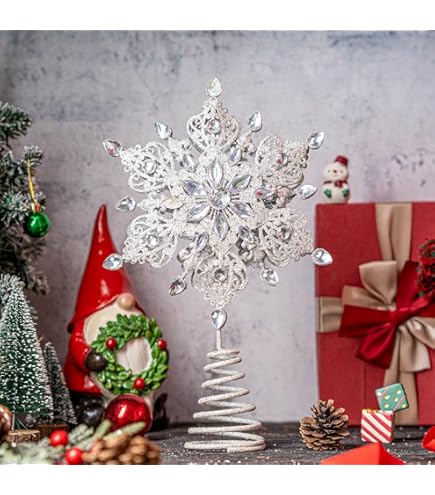 Amazon.com: GE 9 in. 21-Light Holiday Classics Silver Jewel