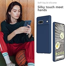 YATWIN Silicone Case for Google Pixel 7A