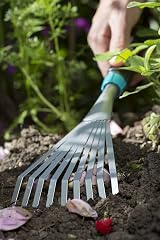 Gardena Comfort Small Tool Set 3pc Flower Rake Hand Rake Hand Trowel 8964-60 view 5