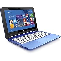 (Discontinued) HP Stream 11.6-Inch Convertible Touchscreen Laptop (Intel Celeron, 2 GB, 32 GB SSD, Blue) Includes Office…