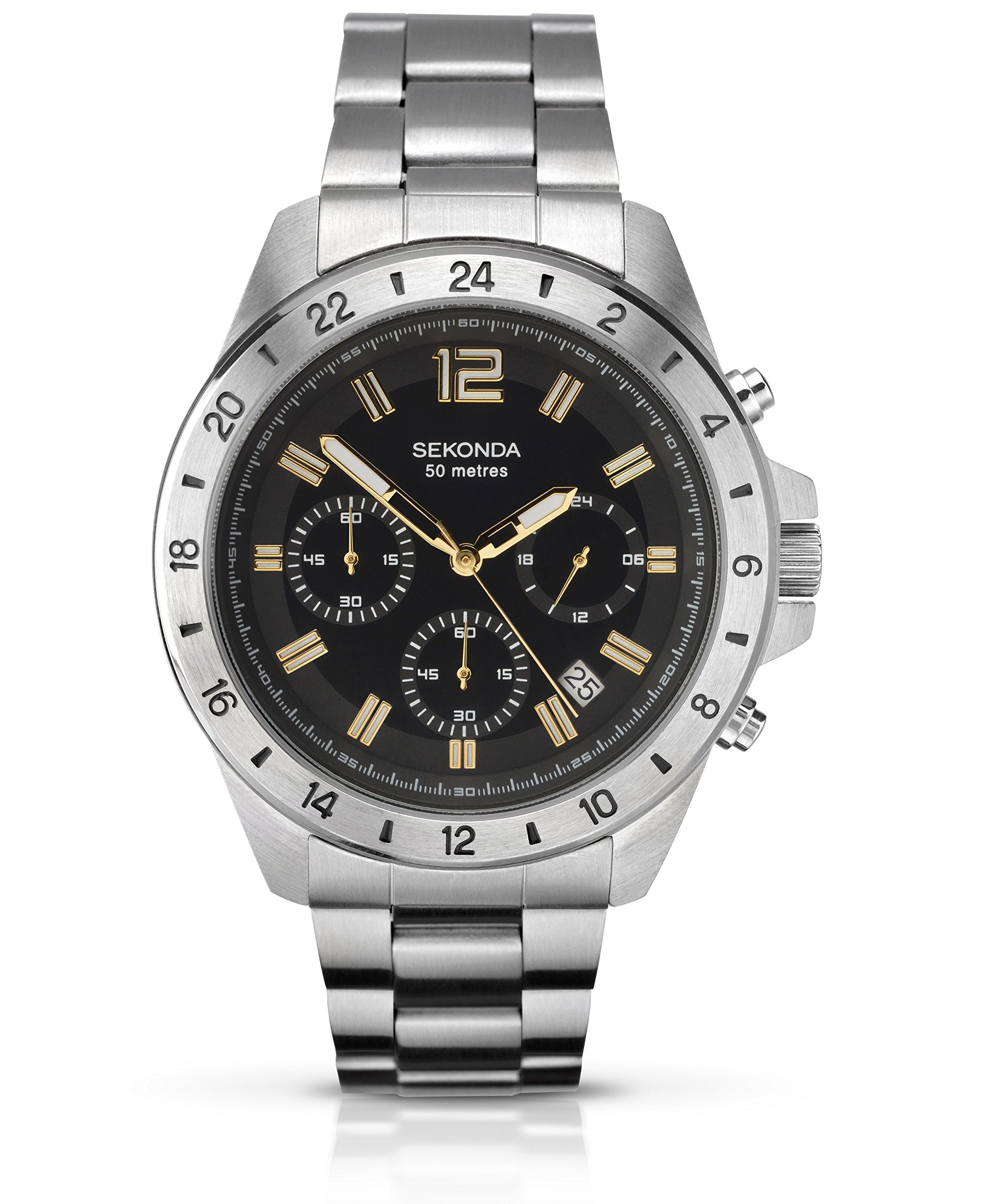 sekonda chronograph sports gents watch