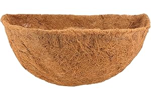 Arcadia Garden Products 1544 Coco Liner, 16" for Wall Manger, Brown
