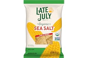 Late July Sea Salt Organic Tortilla Chips, 10.1 Oz Bag