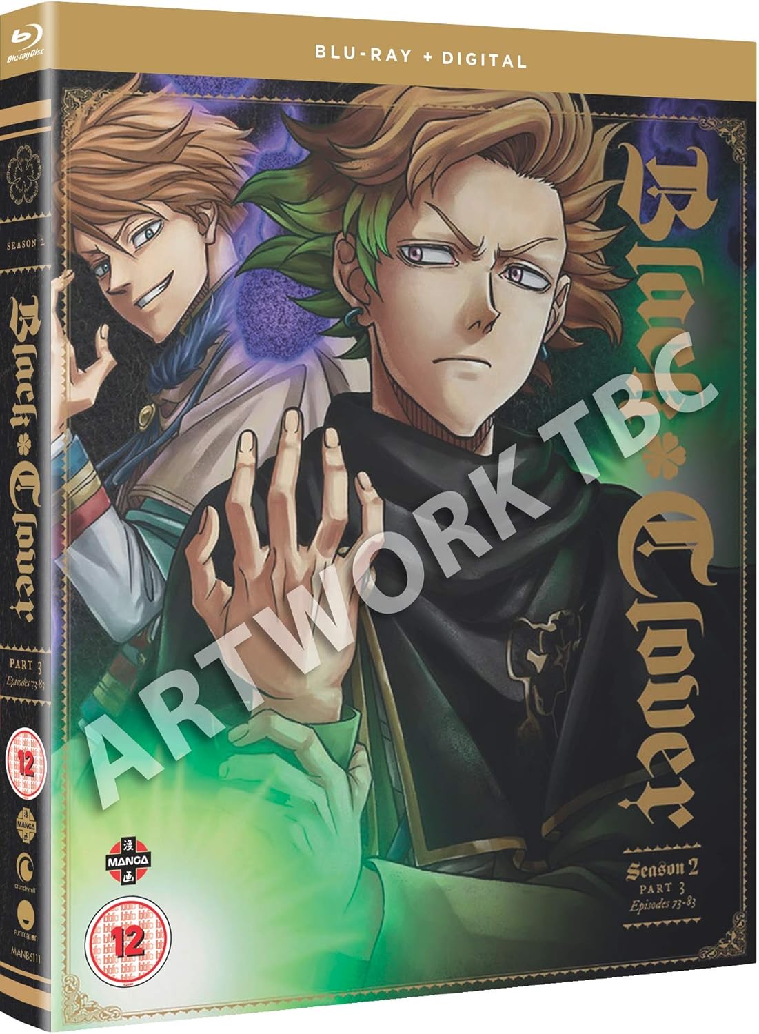 Black Clover Season 2 Part 3 Bluray + Digital Copy Amazon.co.uk DVD & Bluray