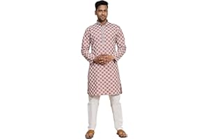 Pro-Ethic Style Developer Mens Indian Traditional Cotton Kurta Sets, Men Kurta Set Indian Wedding Dress (A-119)