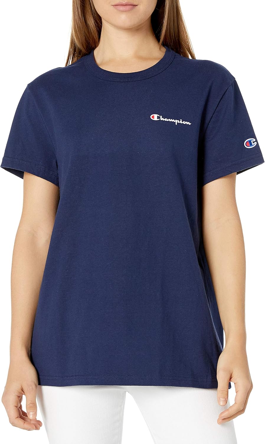 Champion Women's The Boyfriend Tee: Clothing