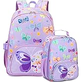 Backpack for Kids Boys Girls Preschool Kindergarten Bookbag Set with Lunch Box Toddler School Bag