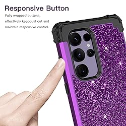 LONTECT for Galaxy S24 Ultra 5G Case Shockproof