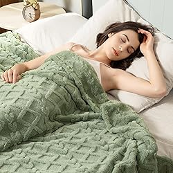 Aganear Fleece Blanket Queen Size - Plush Fuzzy