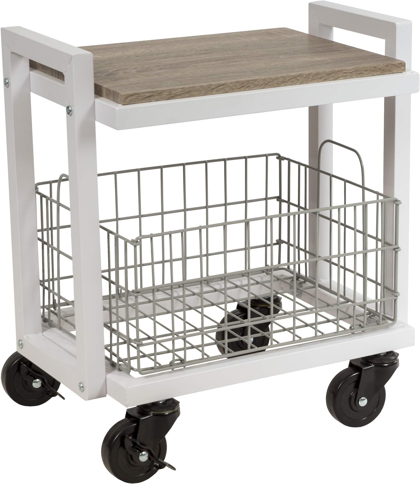 Atlantic Cart System 2 Tier Cart - PN23350326 in White