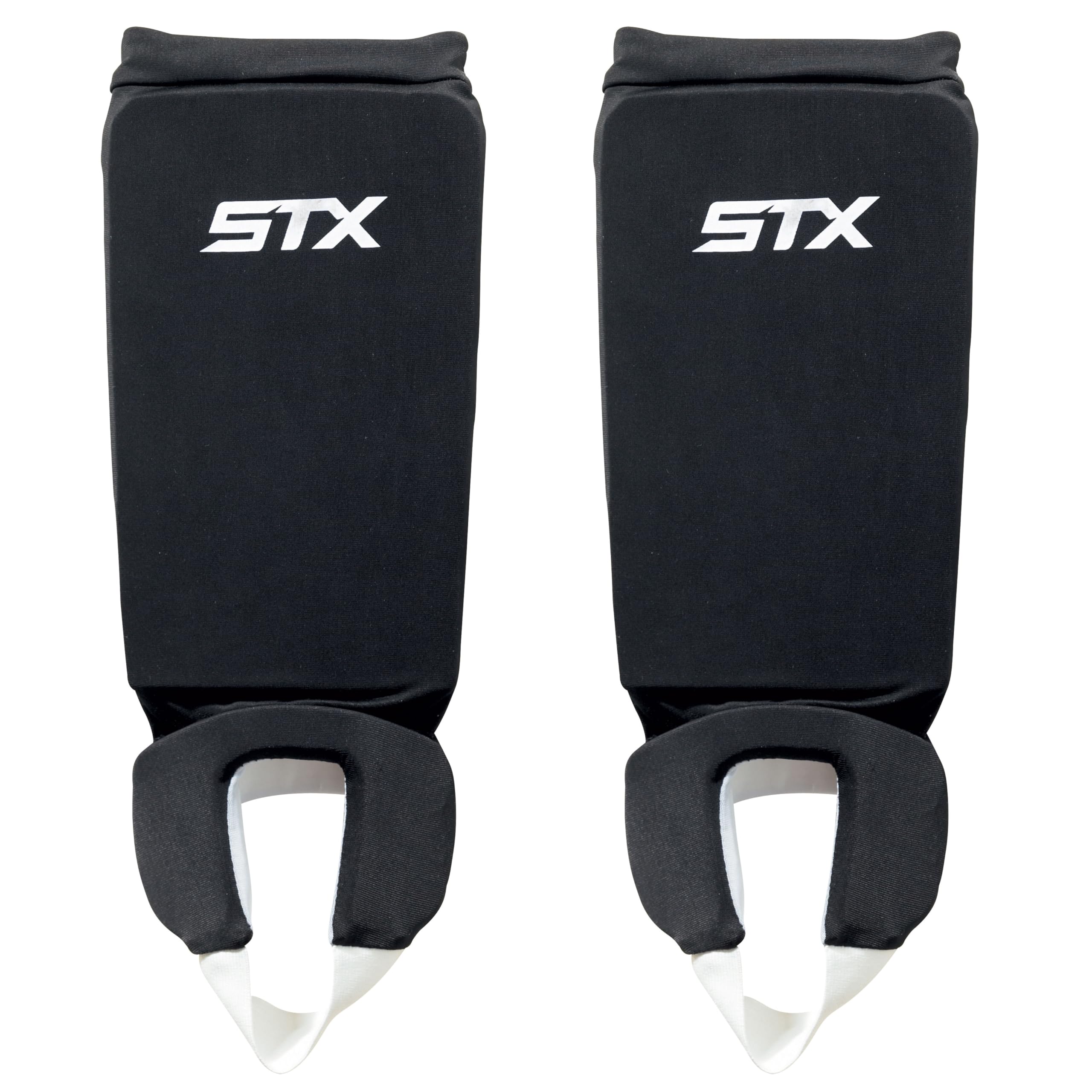 Photo 1 of STX Field Hockey Reversible Shin Shield, Black/White, Adult