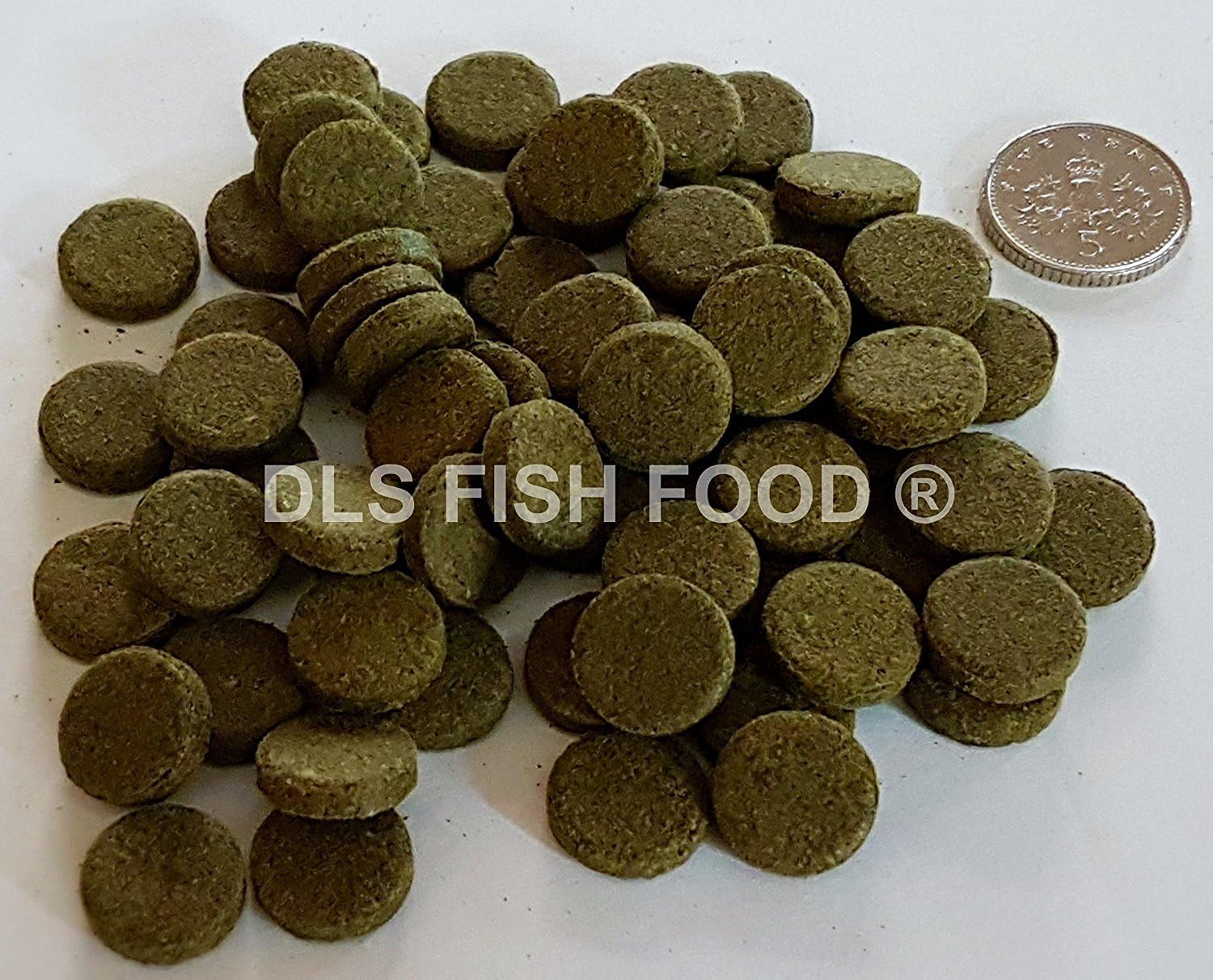 DLS Fish Food Spirulina Algae Tablets Catfish Pleco Plec 200g