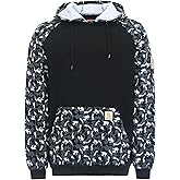 BOCOMAL FR Hoodies Pullover Camouflag 10.5oz Cottoon Fleece Flame Resistant Men's Hooded Sweatshirts