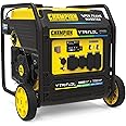 Champion Power Equipment 9000-Watt Electric Start Tri Fuel Home Backup Portable Open Frame Inverter Generator with Quiet Technology and CO Shield