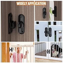 Barn Door Lock – Small 90/180 Degree Flip Sliding