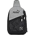 PUMA EVERCAT SIDEWALL SLING BACKPACK, One Size, Heather Grey