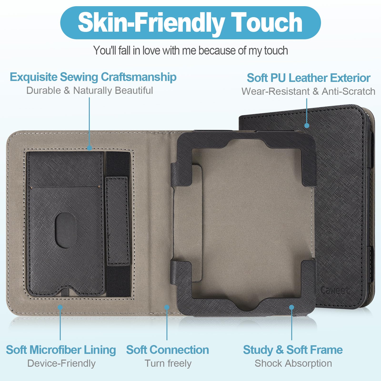Caweet Case for Nook GlowLight 4 Plus 7.8