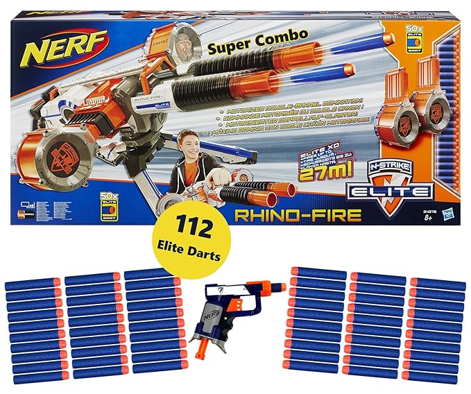 Nerf N-Strike Elite XD Rhino-Fire Super-Combo