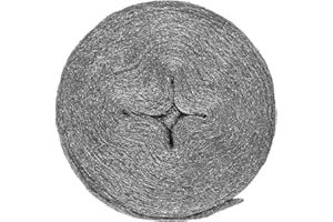 KQCXIK Steel Wool Mice Control, 65FT(1.1LB)#1 Steel Wool, Keep Mouse Away from Holes, Barrier and Gap Filler for Home, Wall, Garden, Kitchen, Pipeline in Garage, Coarse